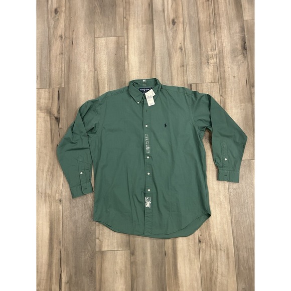 Ralph Lauren Other - Vintage Ralph Lauren Blake Button Down Shirt 100% Cotton Men's Large NWT Pony